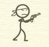 Bâton Gunman Animations Maker jeu