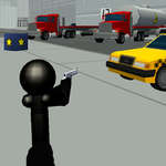Stickman City Shooting 3D game