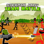 Stickman Army Team Battle game