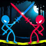 Stick Duell mittelalterliche Kriege Spiel