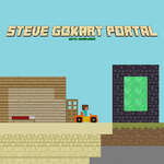 Steve Go Kart Portaal spel
