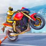 Kaszkadőr motoros 3D játék