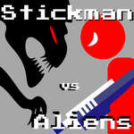 Stickman vs idegenek játék