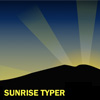 Sunrise Typer game