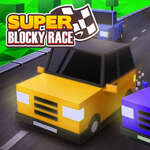 Super Blocky Race spel
