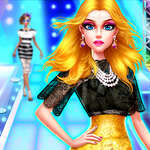 Supermodel Makeover Glam Dress up Make up game