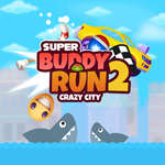 Super Buddy Run 2 Bláznivé mesto hra