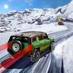 SUV сняг шофиране 3d игра
