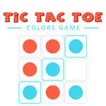 Tic Tac Toe színek játék