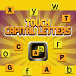 Touch Capital Letters game