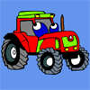 traktor színező játékok