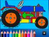 Tractor Coloring Page game
