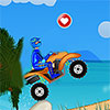 Raza tropical de ATV juego