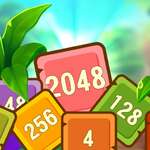 Тропически кубчета 2048 игра