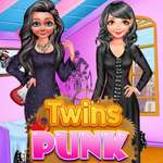 Dvojčatá Punk móda hra