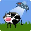 UFO als koeien spel