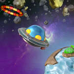 UFO Hoop Master 3D Spiel