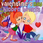 Valentinstag Versteckte Herzen Spiel