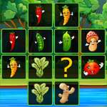 Gemüse-Karten-Match Spiel