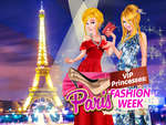VIP Prinsessen Paris Fashion Week spel