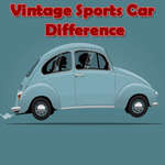 Vintage Sportwagen Unterschied Spiel