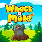 Whack een mol spel