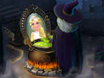Boszorkány a hercegnő szépség bájital játék