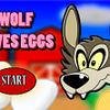 Wolf liebt Eiern Spiel
