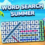Word Search Summer game