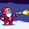 Коледа разтопи Санта срещу извънземни игра