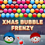 Xmas Bubble Frenzy game