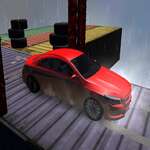 Xtreme състезателни автомобил каскади симулатор игра