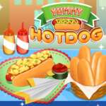 Yummy Hotdog játék