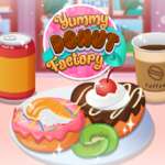 Leckere Donut-Fabrik Spiel