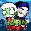 Zombis vs vampiros juego