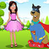 Zoe with Scooby-Doo Dress Up game