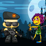 Zombie Shooter 2D game
